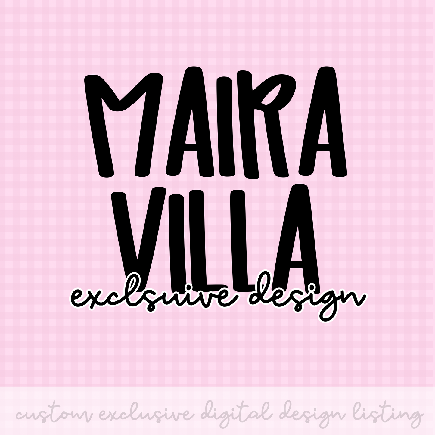 Exclusive Design PNG Design Maira