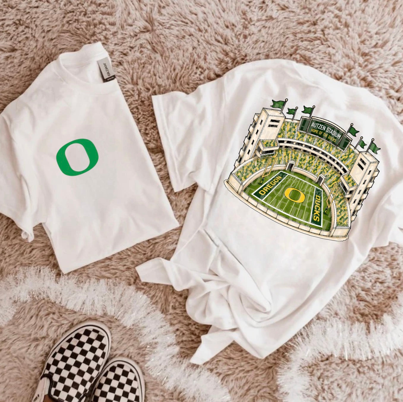 Green & Yellow Football Stadium PNG | Gameday Clipart | Sports Stadium Illustration | Digital Download | Shirt Design PNG | Boutique Graphic