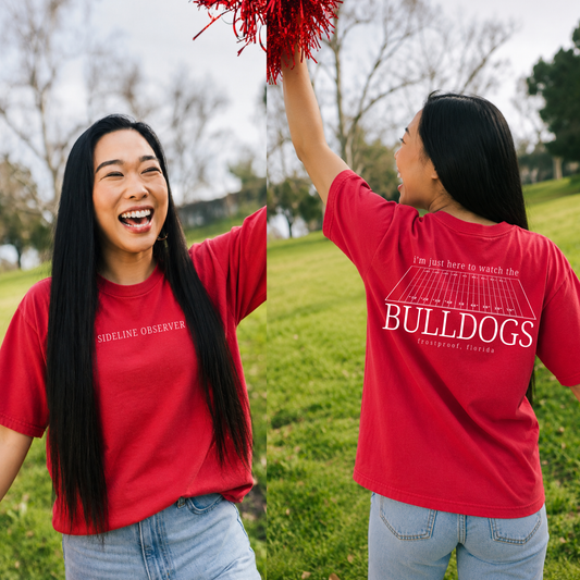 Sideline Observer Canva Template | Editable Team Shirt Design | Custom Sports Mascot Template | Sublimation & DTF Design