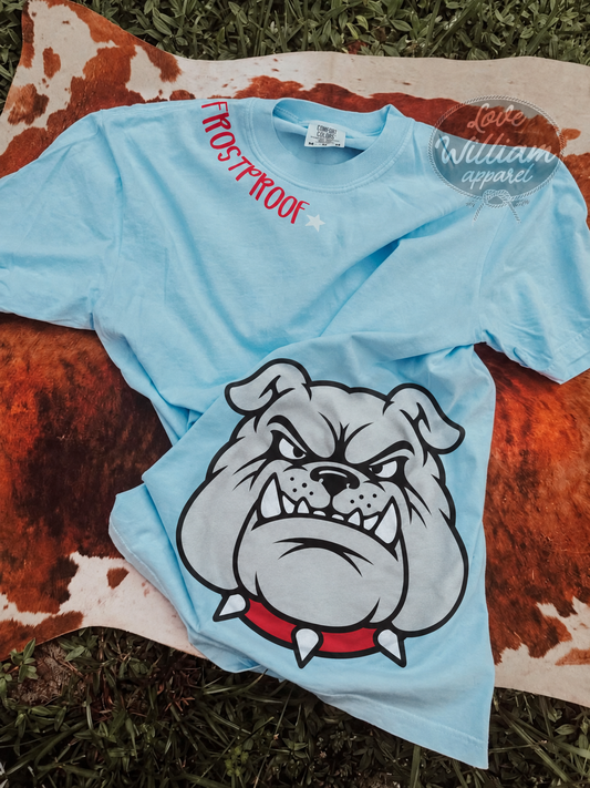 Collar & Side Mascot Canva Template | Editable Team Shirt Design | Custom Sports Mascot Template | Sublimation & DTF Design