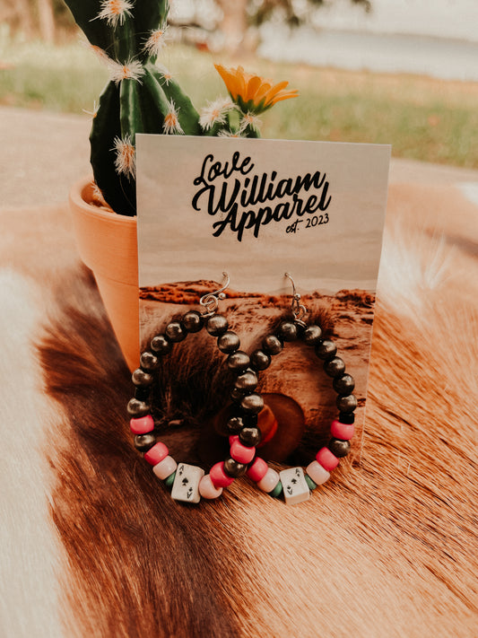 Wild Aces Earrings