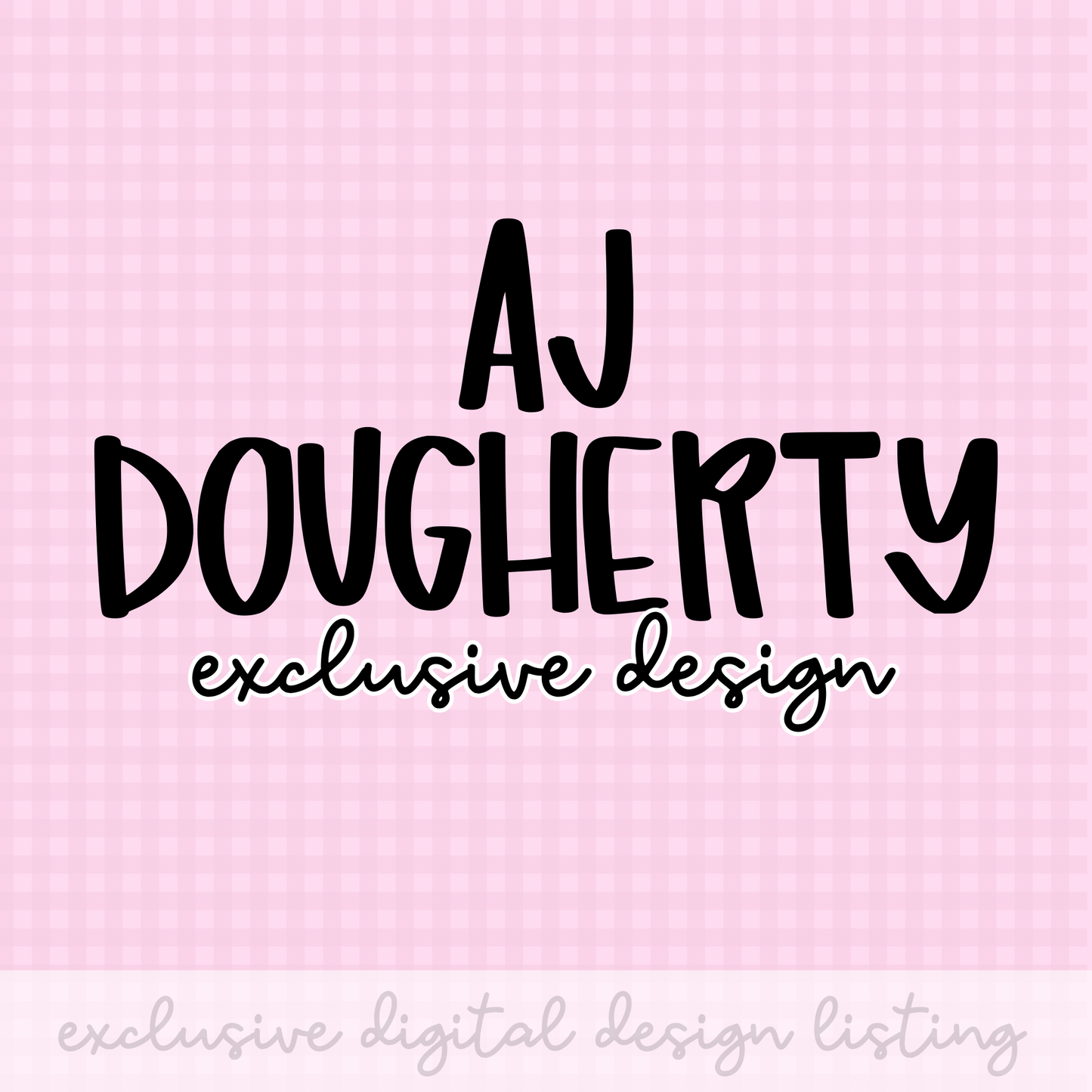 Exclusive Design | Sold to Only One Individual for AJ