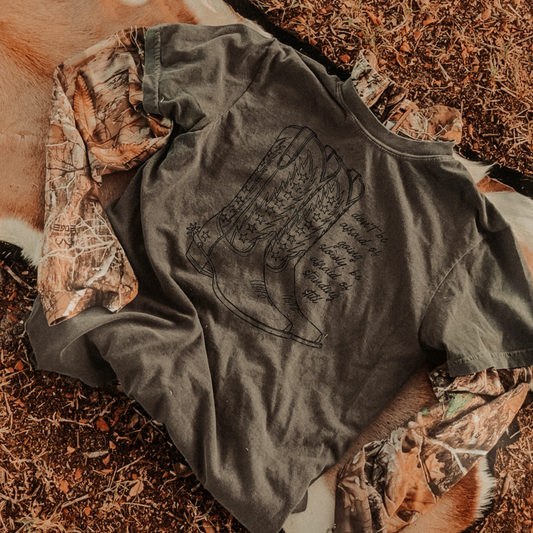 Boots Doodle Drawing Digital Design | PNG Shirt Design | Original Creator