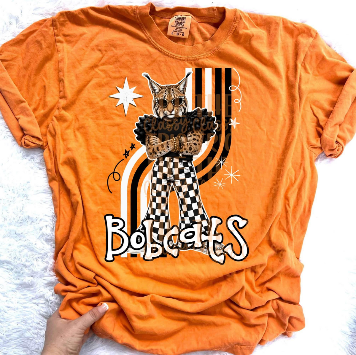 Bobcats Retro Mascot PNG | Trendy Design School Shirt, Teacher, School Spirit Digital