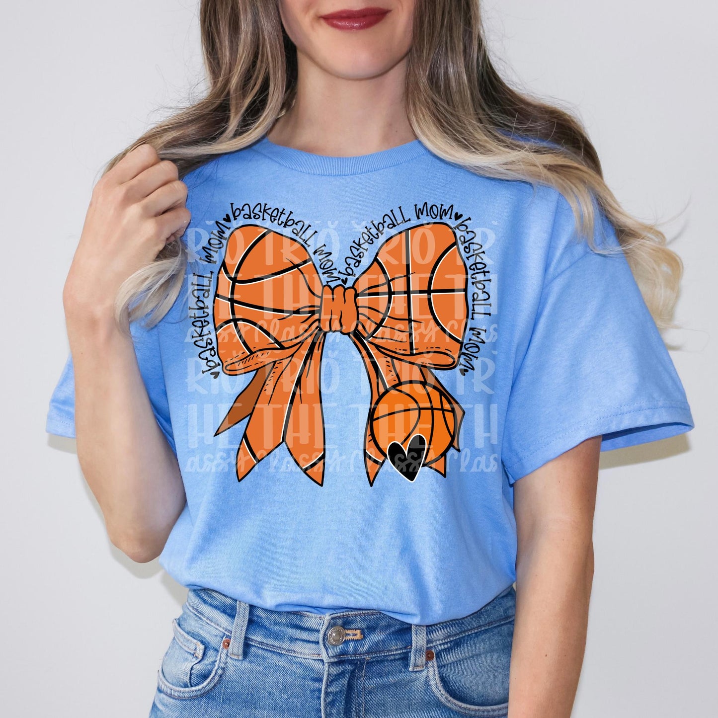 Basketball Mom | Digital Design | PNG | Sublimation | Coquette | Bow| Shirt Design | Trending
