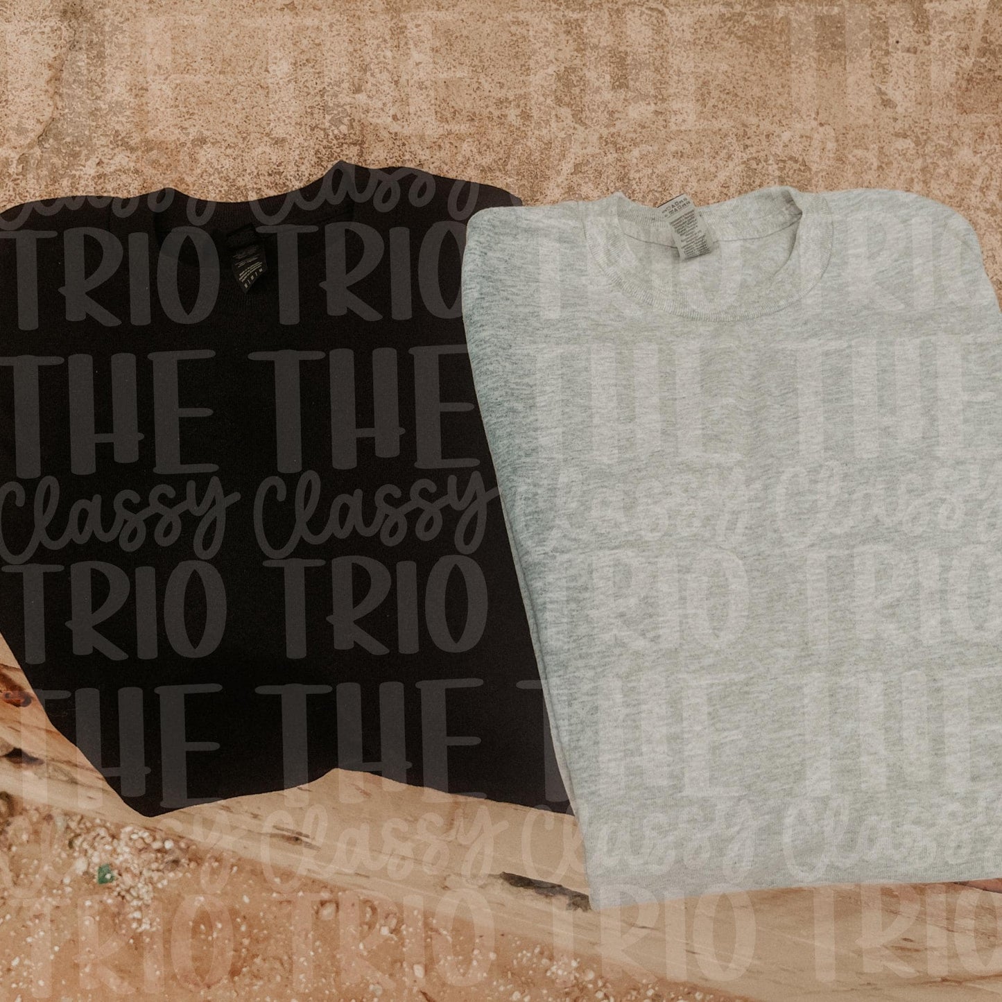 Gildan Western Outdoors Country Mock-ups Shirts | Flat Lay | Tractor | Dryblend 50/50 | T-Shirt Mock Up