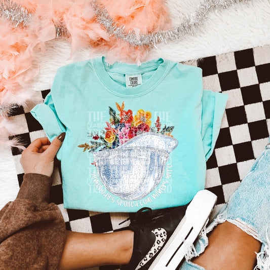 Faux Rhinestone Coal Miners Wife | Digital Design | PNG | Sublimation | DTF | Work | Wife Shirt Design | Spoiled Blue Collared | Trending