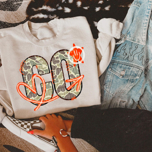 Old Camo State CO Doodle | Digital Design | PNG | Sublimation | Camouflage Colorado Shirt Design | Camo State | Original Designer