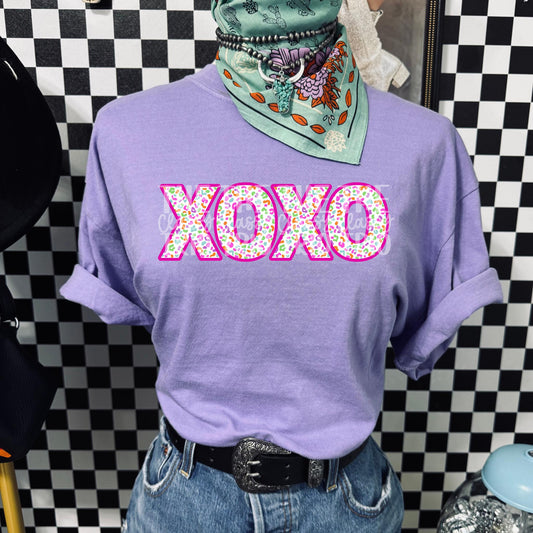 XOXO Leopard Colorful | Digital Design | PNG | Valentines Day Shirt Design | Original Creator