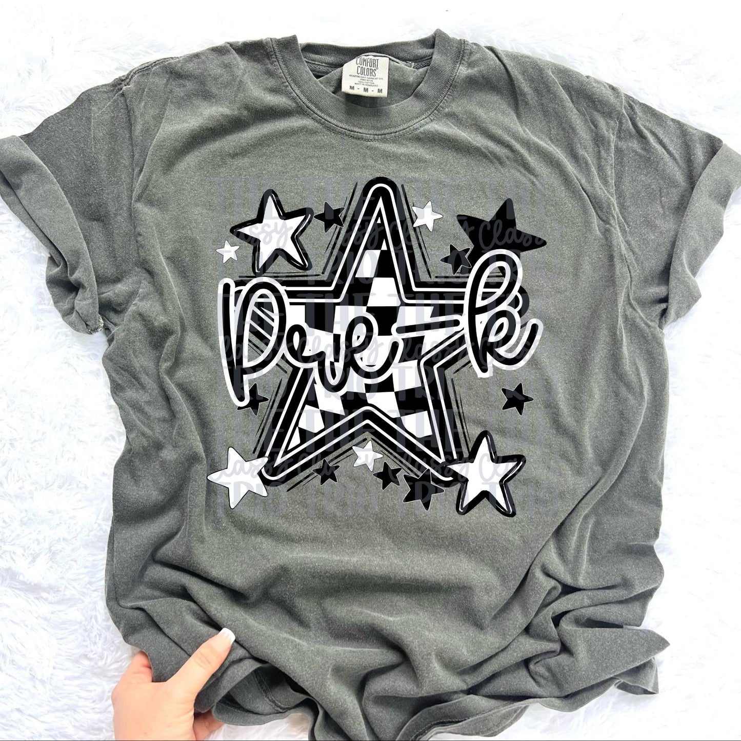 Checkered Star Occupation and Titles Bundle PNG | Mom Coquette Design | School Shirt PNG | Teacher | School Spirit Digital | Trendy