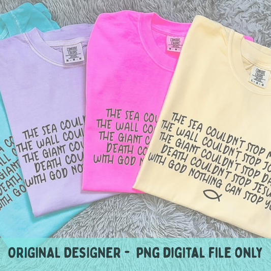 With God Digital Design PNG Christian Shirt Design | Trending | Original Designer