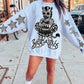 Zebras Black White Mascot PNG | Team Spirit Sublimation Design, Cheerleading, School Spirit Wear (Digital File)