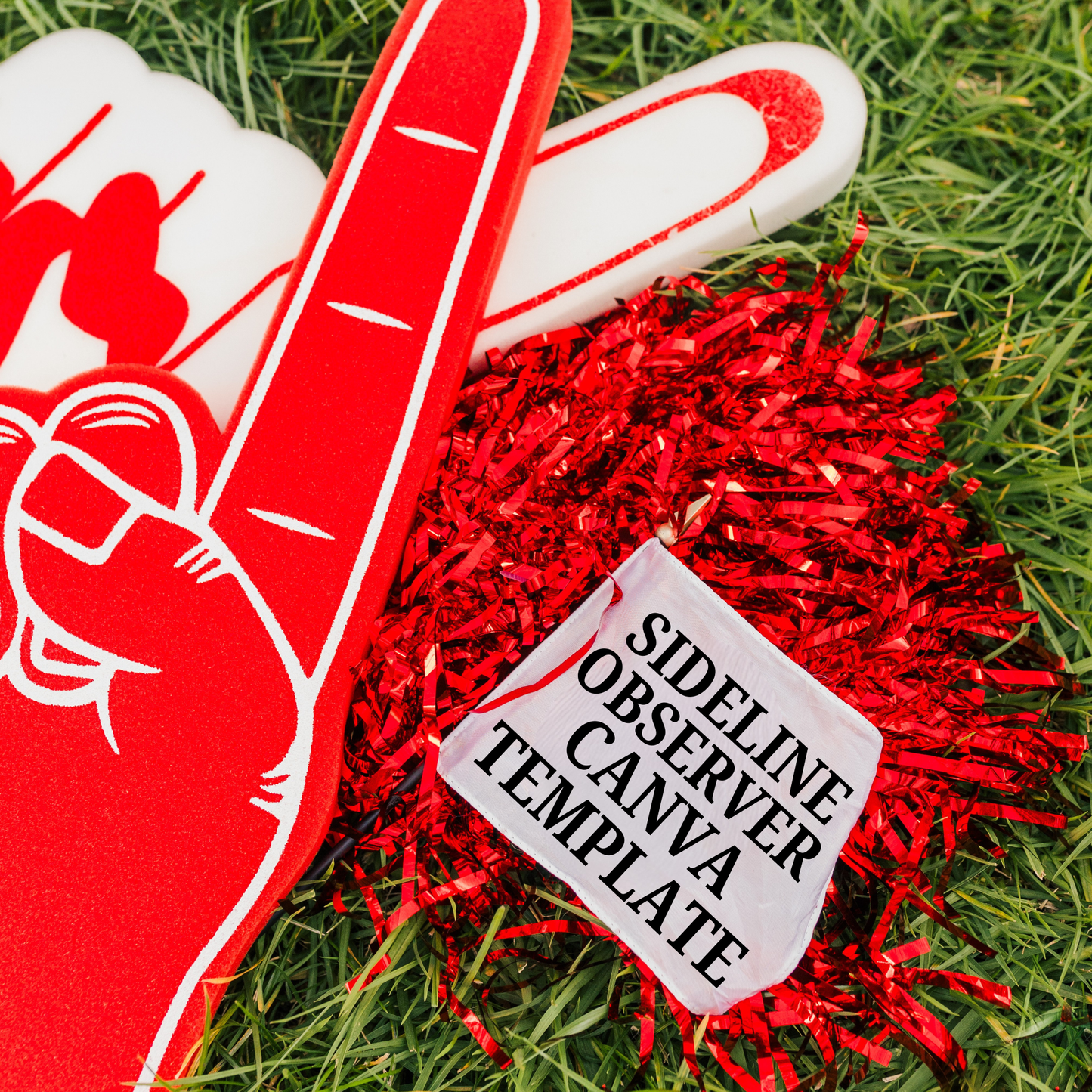 Sideline Observer Canva Template | Editable Team Shirt Design | Custom Sports Mascot Template | Sublimation & DTF Design