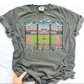 It’s Game Day Yall Football Bleachers PNG | Gameday Girly Pink | Sports Stadium Illustration | Digital Download | Shirt Design PNG | Boutique Graphic