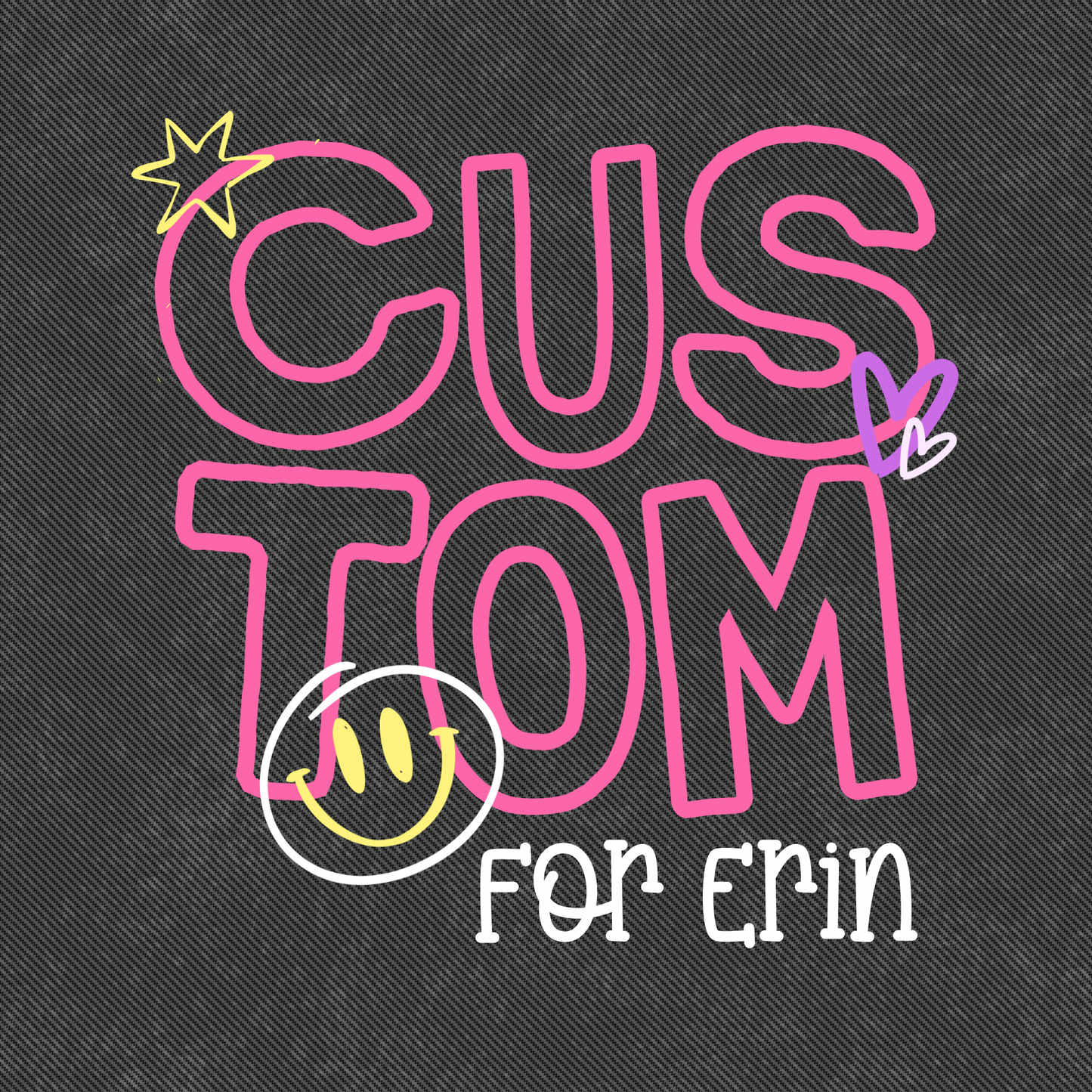 Custom Design PNG Design Erin