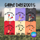 Game Day Boots Canva Template | Editable Team Shirt Design | Custom Sports Mascot Template | Sublimation & DTF Design