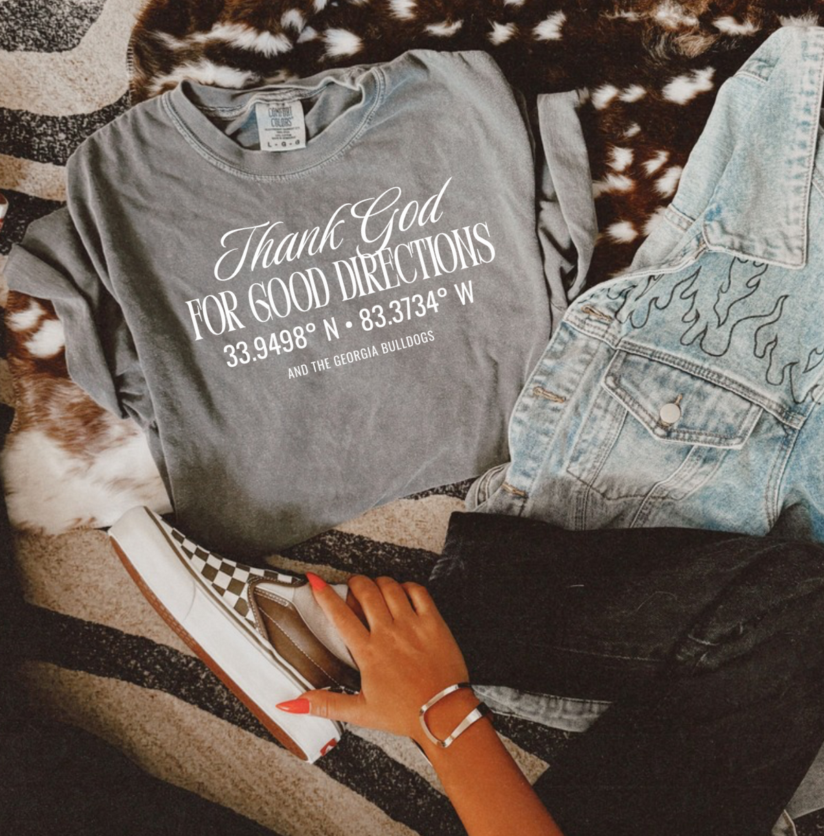 Good Directions Mascot Canva Template | Editable Shirt Design | Custom Template | Sublimation & DTF Design