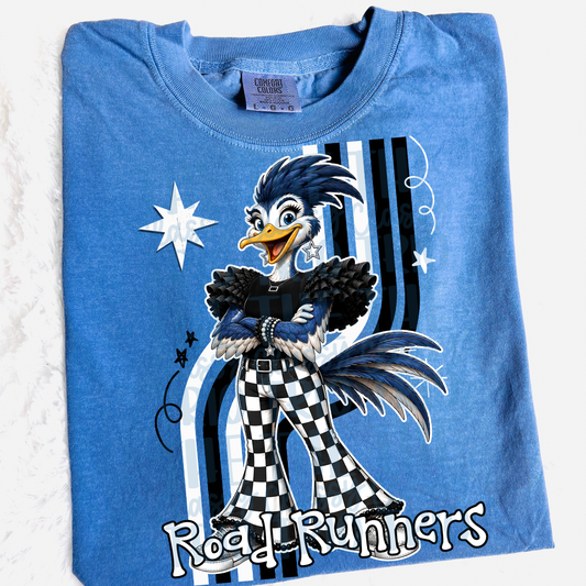 Road Runners Retro Mascot PNG | Trendy Design School Shirt, Teacher, School Spirit Digital