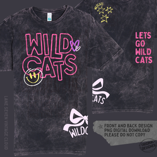 Wildcats Doodle | Digital Design | PNG | Sublimation | Shirt Design | Trending | Original Designer