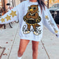 Cheer Mascots Bundle Spirit Wear PNG, Trendy Sleeve Shirt Designs, Faux Glitter, (Digital Design)