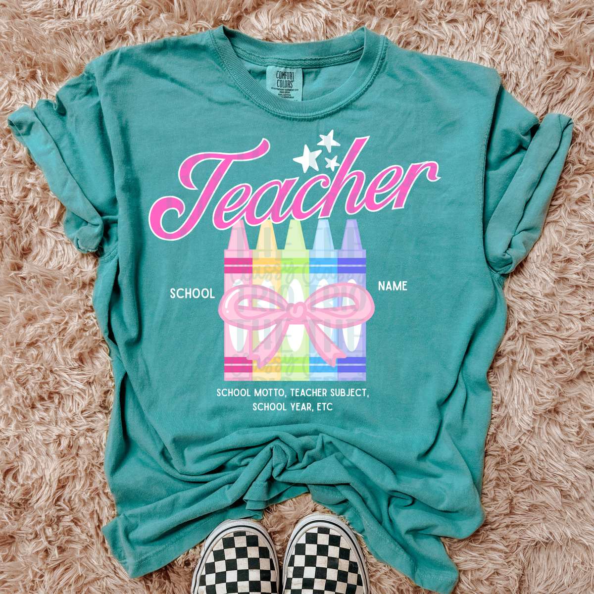 Cursive Wording Mascot Canva Template | Editable Team Shirt Design | Custom Template | Sublimation & DTF Design