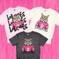 Pink Bobcats Simple and Stack PNG | Preppy Design School Shirt PNG | Teacher | School Spirit Digital | Trendy