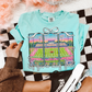 It’s Game Day Yall Football Bleachers PNG | Gameday Girly Pink | Sports Stadium Illustration | Digital Download | Shirt Design PNG | Boutique Graphic