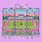 It’s Game Day Yall Football Bleachers PNG | Gameday Girly Pink | Sports Stadium Illustration | Digital Download | Shirt Design PNG | Boutique Graphic