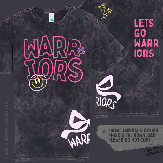 Warriors Doodle | Digital Design | PNG | Sublimation | Shirt Design | Trending | Original Designer