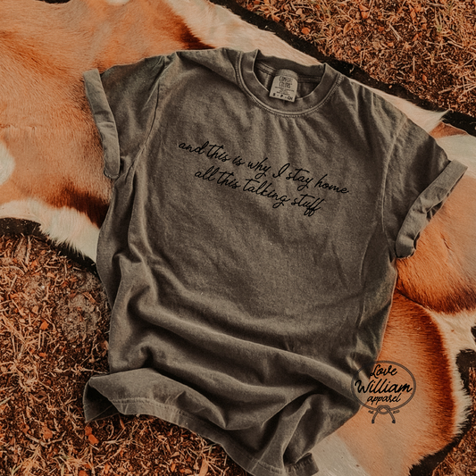 Stay Home Tee