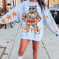 Hippos Cheer Orange White Mascot PNG | Team Spirit Sublimation Design, Cheerleading, School Spirit Wear (Digital File)