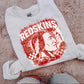 Red Sk** Grudge | Digital Design | PNG | Original Designer  | Retro | Shirt Design | Trend | Vintage Chalk Distressed | School Mascot