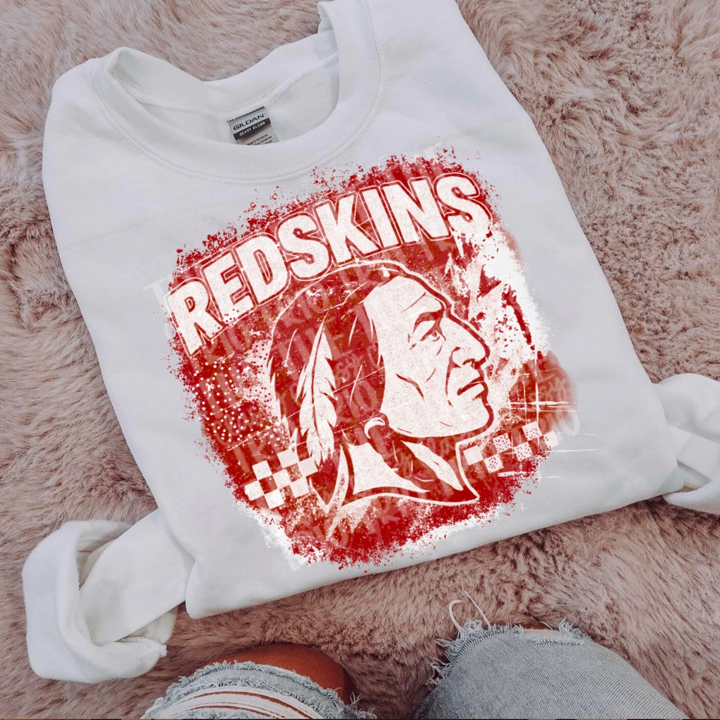 Red Sk** Grudge | Digital Design | PNG | Original Designer  | Retro | Shirt Design | Trend | Vintage Chalk Distressed | School Mascot