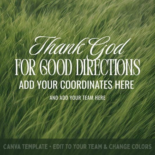Good Directions Mascot Canva Template | Editable Shirt Design | Custom Template | Sublimation & DTF Design