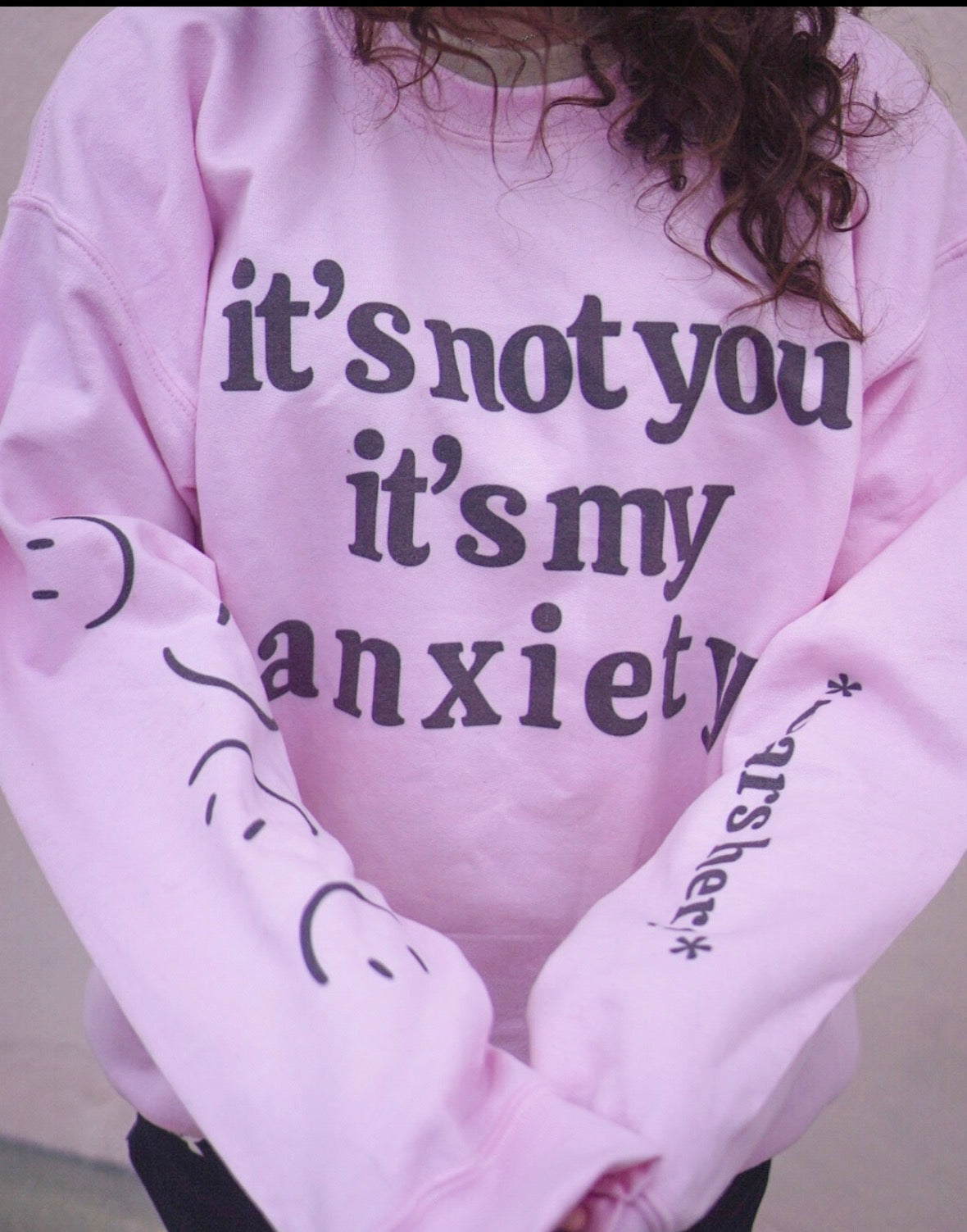It’s not you It’s my Anxiety PNG | Trendy | DTF, Sublimation Design, Sleeve Design (Digital Design Only)