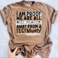 Proof Prayer Testimony Tee