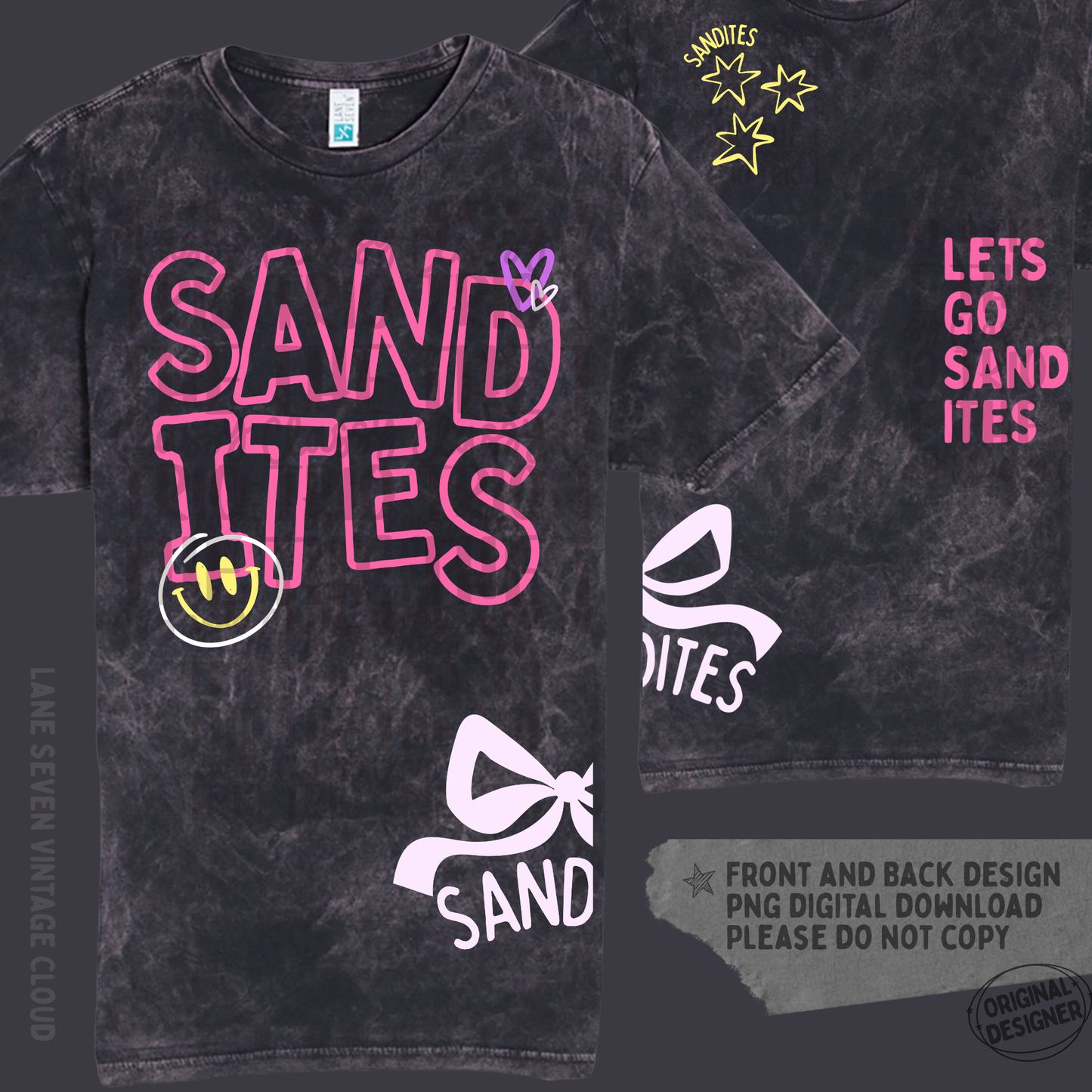 Sandites Doodle | Digital Design | PNG | Sublimation | Shirt Design | Trending | Original Designer