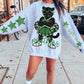 Panthers Cheer Green White Mascot PNG | Team Spirit Sublimation Design, Cheerleading, School Spirit Wear (Digital File)
