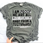 Proof Prayer Testimony Tee