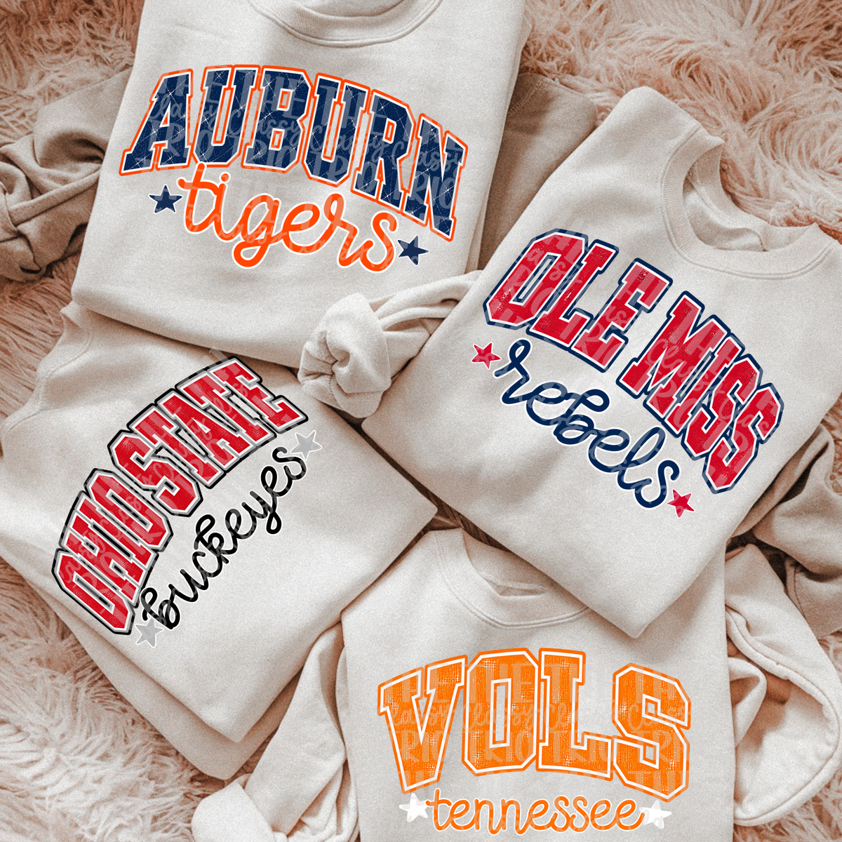 Football Varsity Distress Bundle PNG | Gameday Illustration | Digital Download | Shirt Design PNG | Boutique Tshirt Design