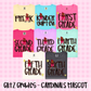 Glitz Cardinals School Grades Bundle PNG | Preppy Design School Shirt PNG | Teacher | School Spirit Digital | Trendy