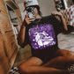 Purple Bulldogs Grudge | Digital Design | PNG | Original Designer Retro Shirt Design Trend | Vintage Chalk Distressed | School Mascot