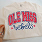 Ol Miss Distress Varsity Look, School Spirit Wear, PNG Digital Design,, Football (Digital Only)