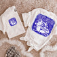 Blue Bulldogs Grudge | Digital Design | PNG | Original Designer Retro Shirt Design Trend | Vintage Chalk Distressed | School Mascot