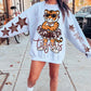 Tigers Mascot PNG | Team Spirit Sublimation DTF Design, Maroon White Cheerleading, School Spirit Wear Trending (Digital File)