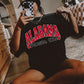 Alabama Distress Varsity Look, School Spirit Wear, PNG Digital Design,, Football (Digital Only)