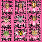 Pink Mascot Bundle PNG | Preppy Design School Shirt PNG | Teacher | School Spirit Digital | Trendy