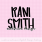 Exclusive Design PNG Design Rani Heard
