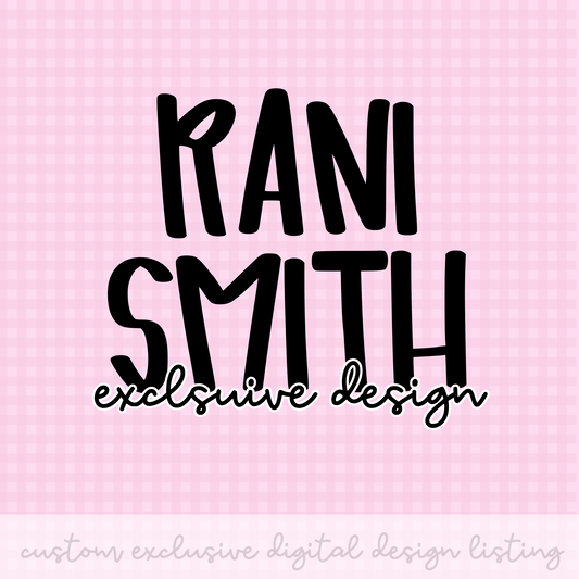 Exclusive Design PNG Design Rani Heard