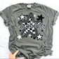 Cowboys Checkered Star Mascot PNG | Sports Mom Coquette Design | Game Day Shirt PNG | Team Spirit Mascot | School Spirit Digital | Trendy
